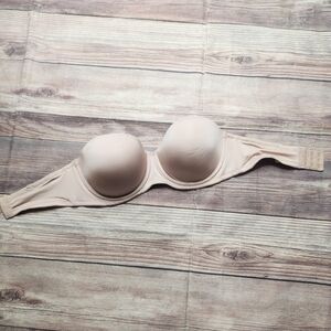 5/$15 Calvin Klein Nude Beige Strapless Bra